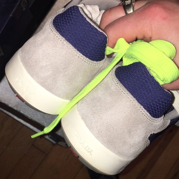 Mens prada sneakers size 9 - Picture 5 of 8